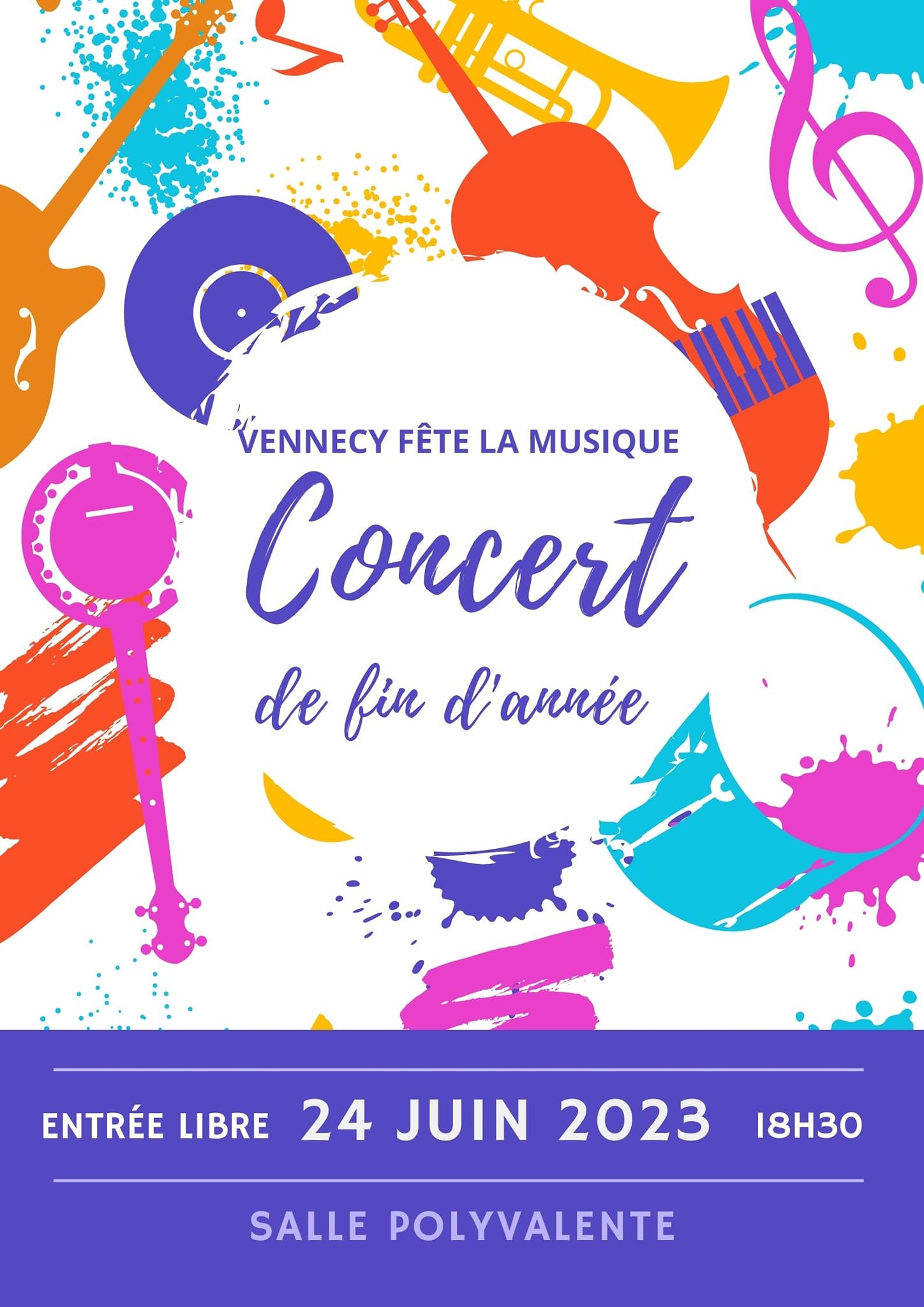 Vennecy Music - Concert de fin d'année