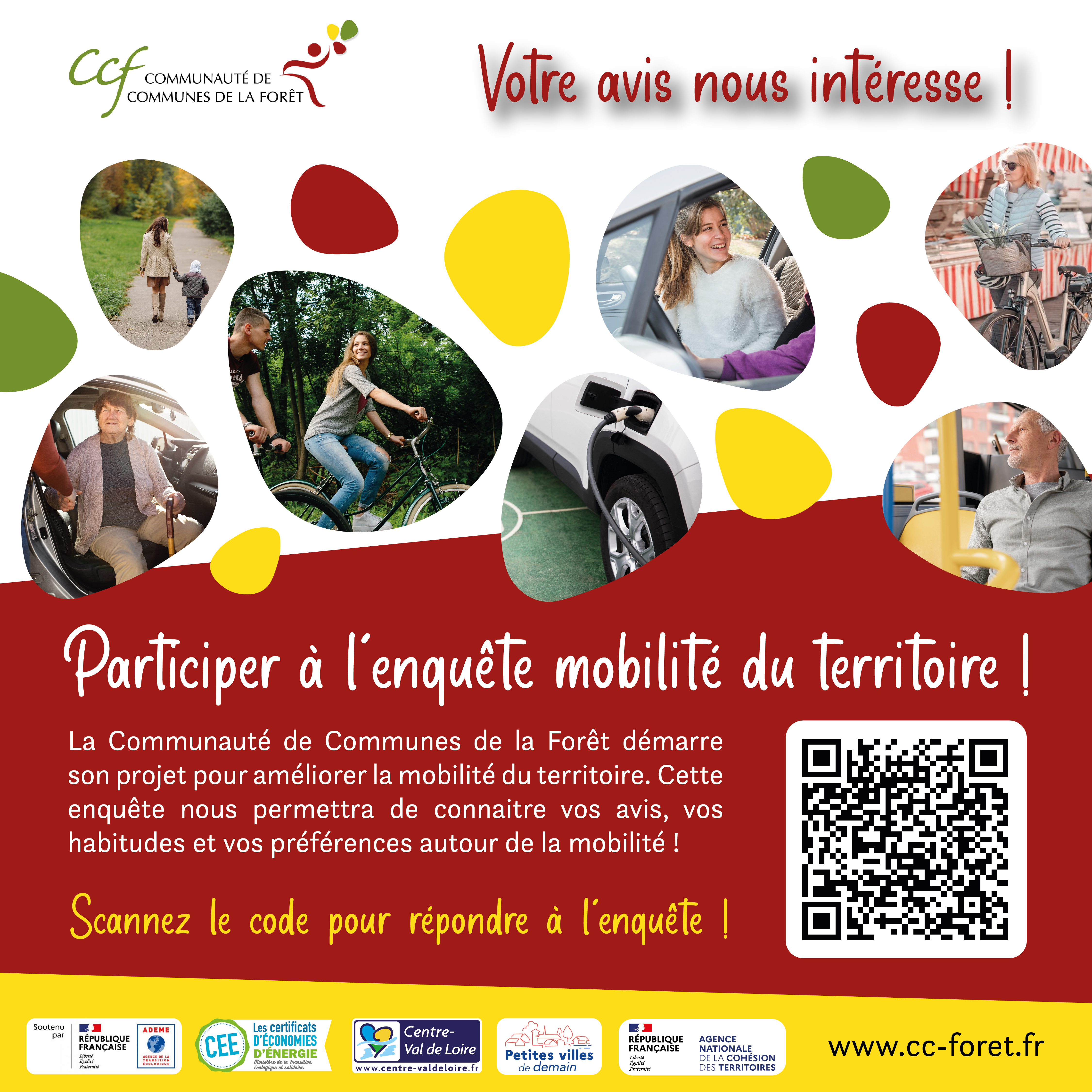 CCF - Affiche enquête mobilités