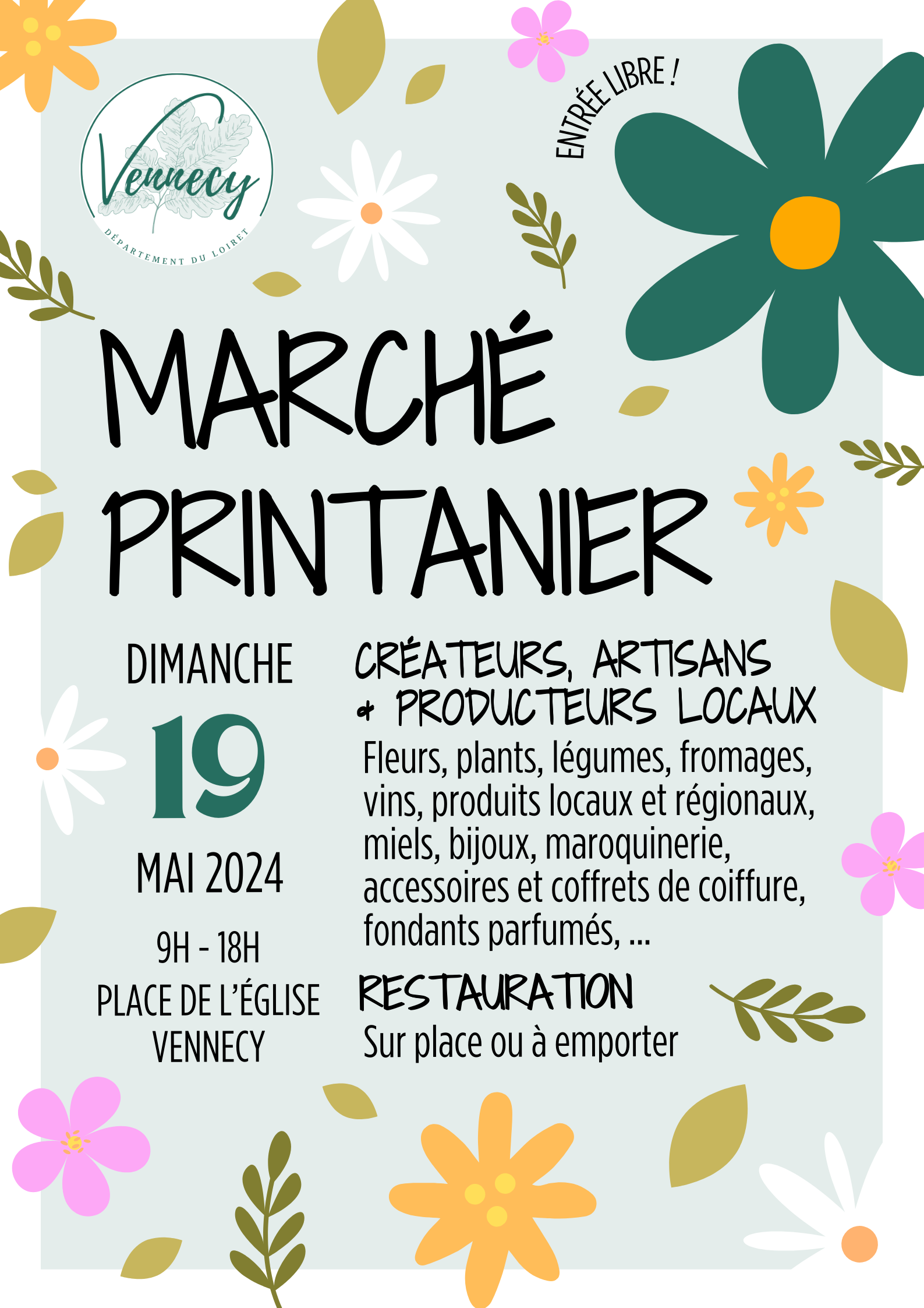 Marché printanier 2024