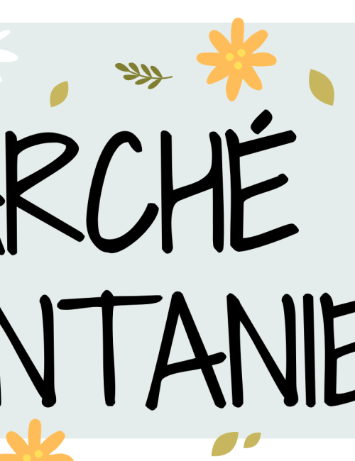 Marché printanier