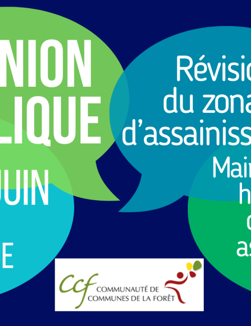 Réunion publique assainissement non collectif