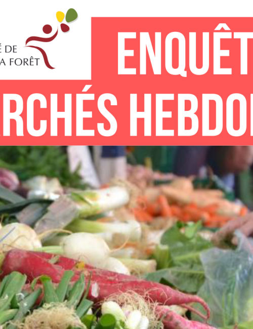 Enquête sur les marchés hebdomadaires