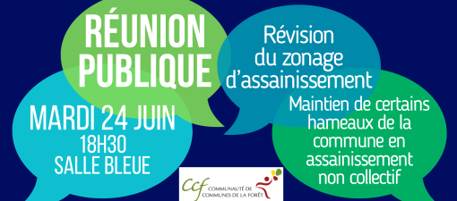 Réunion publique assainissement non collectif