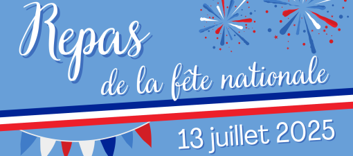 Repas fête nationale 2025