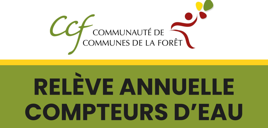 CCF - Relève annuelle compteurs d'eau