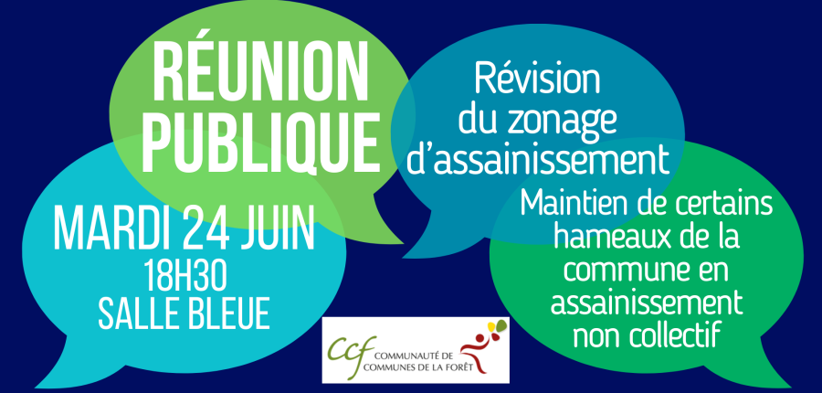 Réunion publique assainissement non collectif