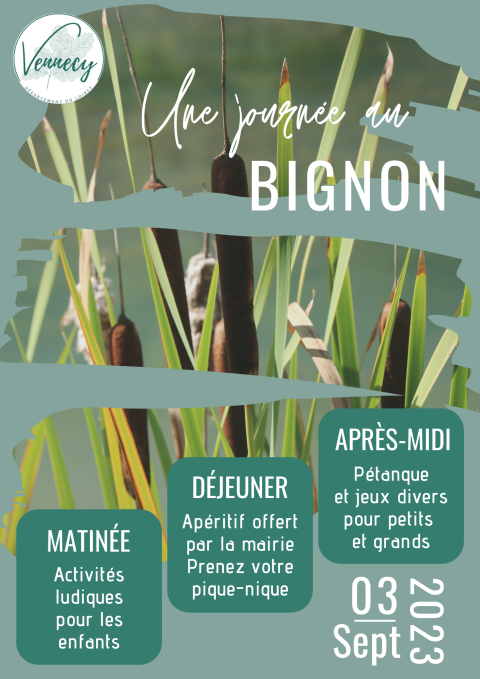 Affiche - Une journée au Bignon