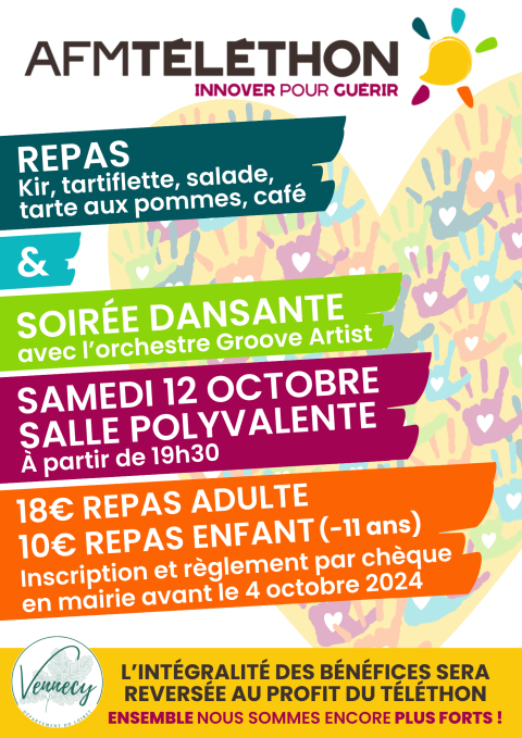 Affiche Téléthon 